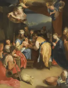 The circumcision of Christ. Artist: Barocci, Federigo (1528-1612)
