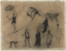The Circus, 1896. Creator: Henri Gabriel Ibels (French, 1867-1936)
