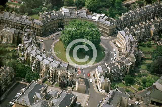 The Circus, Bath, Somerset, 1969.  Artist: Jim Hancock.