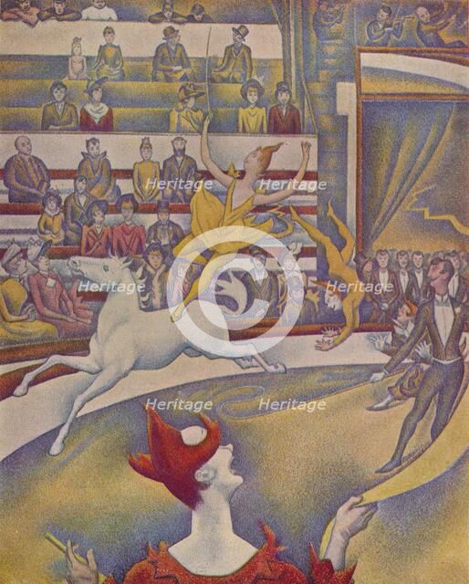 'The Circus (Le Cirque)',  1890-91. Artist: Georges-Pierre Seurat.