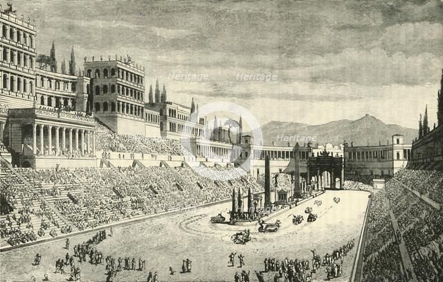 'The Circus Maximus (restoration)', 1890.   Creator: Unknown.