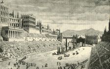 The Circus Maximus (restoration) 1890. Creator: Unknown