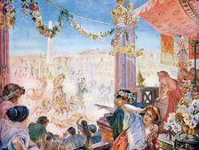 The Circus of Nero or the Circus of Caligula, Rome, (1901). Artist: Heilbronn