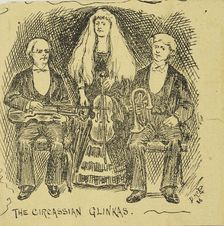 The Circassian Glinkas, 1873. Creator: D. McF.