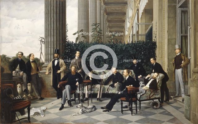 The Circle of the Rue Royale, 1868. Artist: Tissot, James Jacques Joseph (1836-1902)