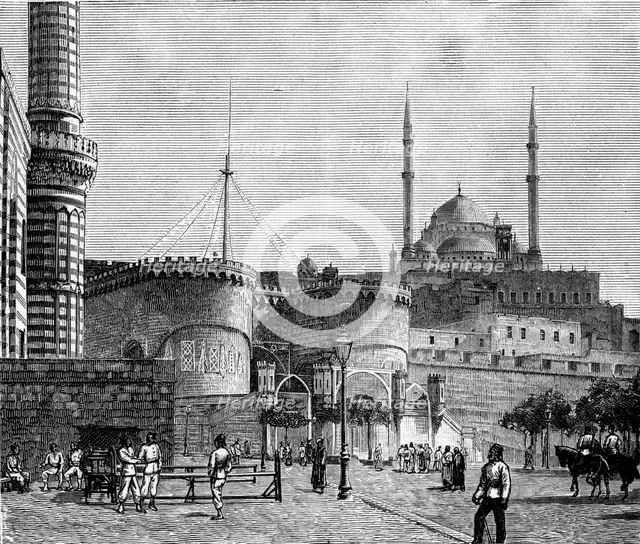 The Citadel, Cairo, Egypt, 1900. Artist: Unknown