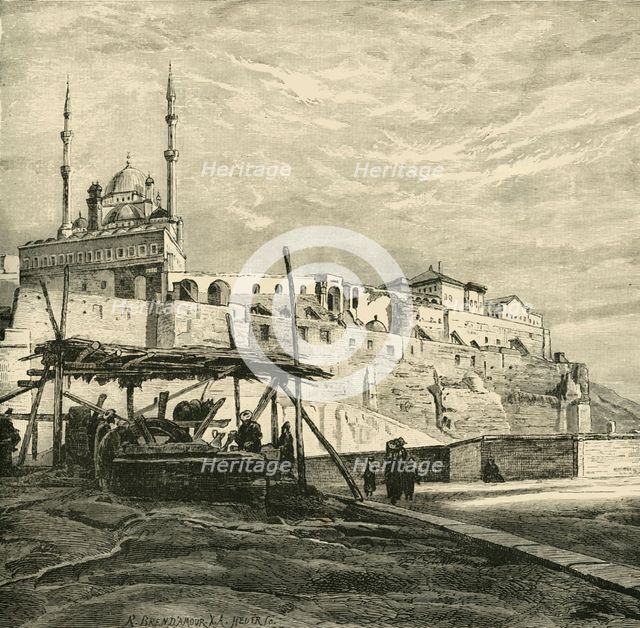 'The Citadel of Cairo (Built by Saladin)', 1890.   Creator: Unknown.