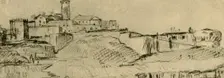 The Citadel of Brescia mid-late 18th century, (1928). Artist: Giovanni Domenico Tiepolo