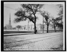 The Citadel, Marion Square, Charleston, S.C., c1900. Creator: Unknown