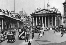 The City, centre of London, 1926-1927. Artist: McLeish