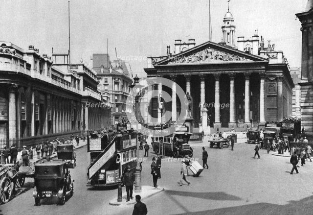 The City, centre of London, 1926-1927.  Artist: McLeish