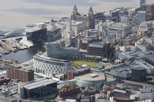 The city centre and environs, Liverpool, 2015. Creator: Historic England