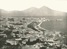 The City, Bay and Vesuvius, Naples, Italy, 1895. Creator: Unknown
