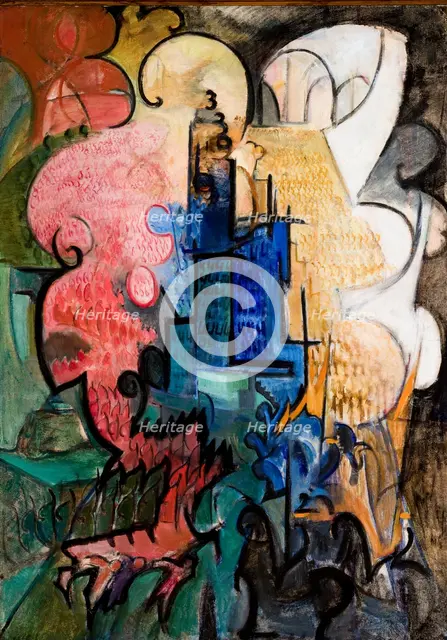 The City, c1919. Creator: Leon Chwistek.