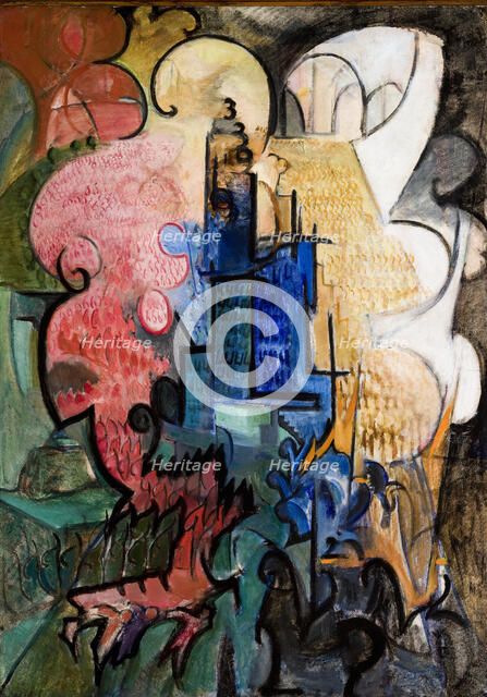 The City, c1919. Creator: Leon Chwistek.