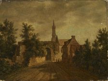 The city gate, Senlis, 1700-1799. Creator: I.M.