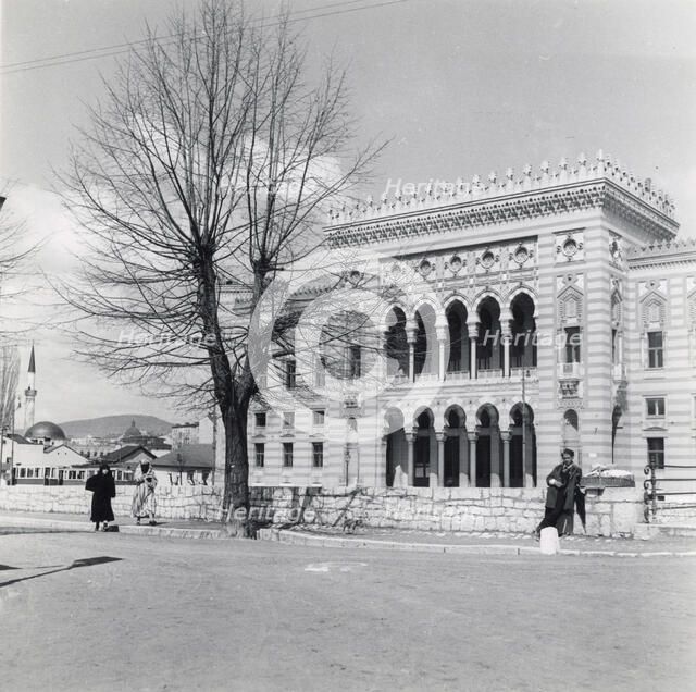 The City Hall of Sarajevo, Bosnia-Hercegovina, Yugoslavia, 1939. Artist: Unknown