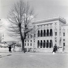 The City Hall of Sarajevo, Bosnia-Hercegovina, Yugoslavia, 1939. Creator: Unknown