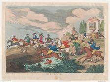 The City Hunt, ca. 1810., ca. 1810. Creator: Thomas Rowlandson