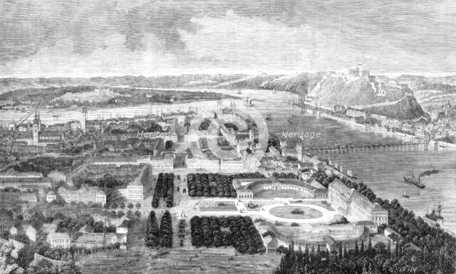 The city of Coblentz, 1860. Creator: Unknown.