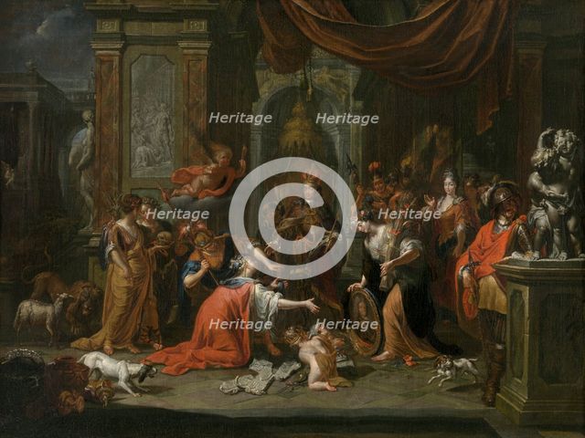 The City of Antwerp Honours the Austrian Dynasty, 1716. Creator: Jacques Ignatius de Roore.