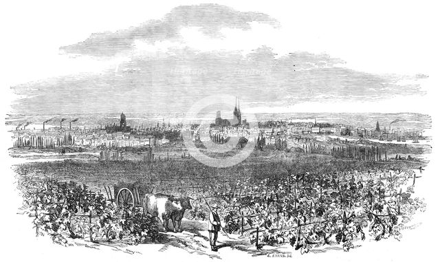 The City of Bordeaux, 1854. Creator: Edmund Evans.