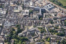 The City of Gloucester and Gloucester Cathedral, Gloucestershire, 2021. Creator: Damian Grady