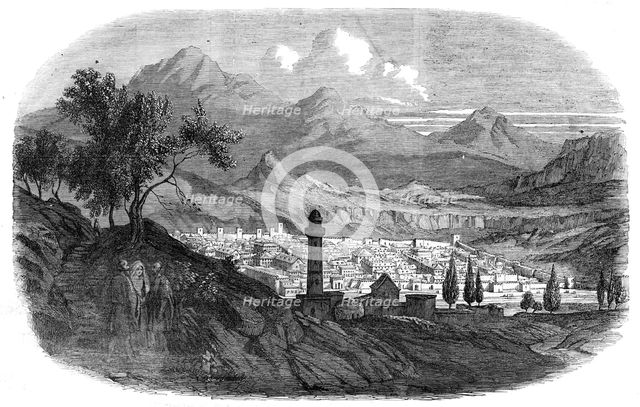 The City of Erzeroom, in Asiatic Turkey, 1854. Creator: Unknown.