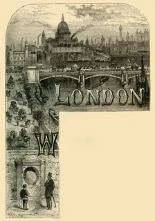 The City of London, c1872. Creator: Unknown