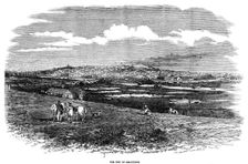 The city of Melbourne, Australia 1855
