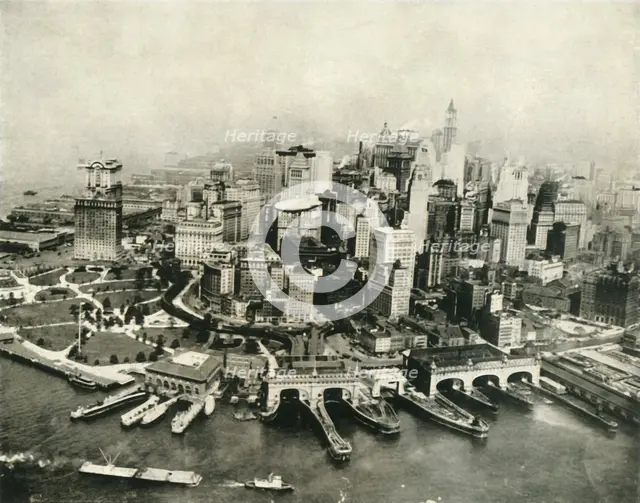 'The City of New York as seen from the air', 1936. Creator: Unknown.