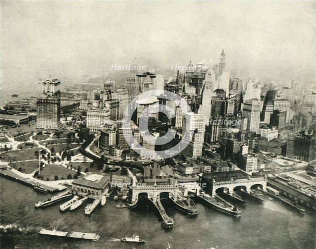 'The City of New York as seen from the air', 1936. Creator: Unknown.