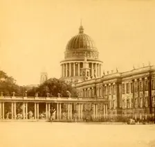 The City Palace and St. Nicholas Church, Potsdam, Germany, c1900. Creator: Unknown