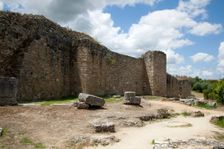 The city walls of Conimbriga, Portugal, 2009. Creator: Samuel Magal