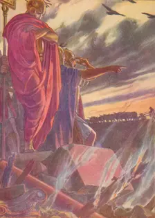 The city was given to the flames 1912 (1912)