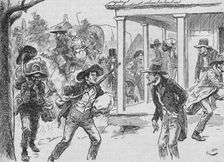 The City Was Taken With A Desperate Panic 1902. Artist: Gordon Frederick Browne