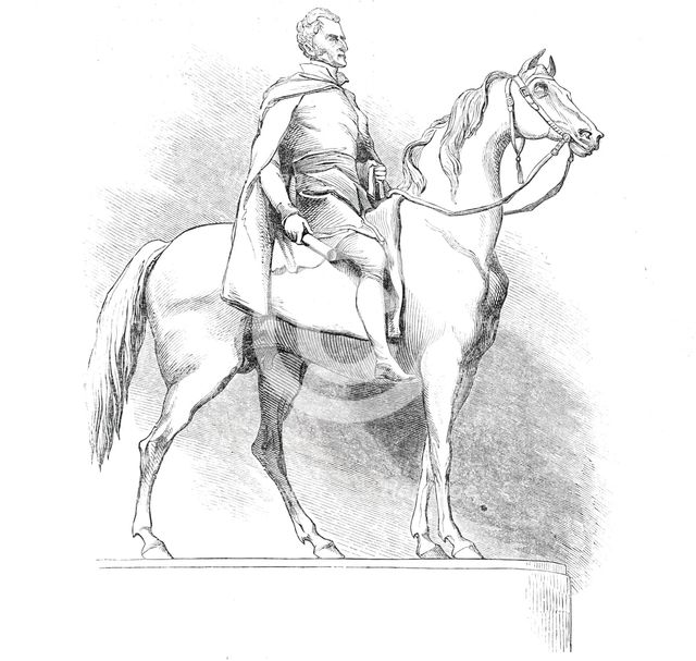 The City Wellington Statue, 1844. Creator: Unknown.