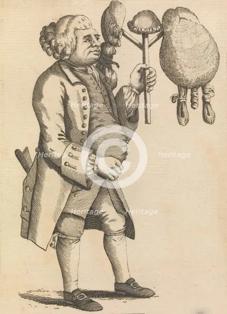 The City Tonsor, July 1, 1771. Creator: Matthew Darly.