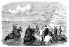 The Civil War in America: "My Reconnaissance with General Sickles in the Potomac..., 1861. Creator: Unknown