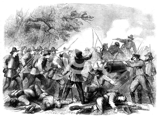 The Civil War in America: Colonel Fitch and the 46th Indiana Volunteers..., 1862. Creator: Unknown.