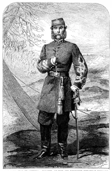 The Civil War in America: Colonel of 4th Regiment European Brigade of the Confederate Army..., 1862. Creator: Unknown