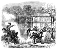 The Civil War in America: cottonburners, from a sketch by our special artist, 1862. Creator: Unknown
