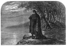 The Civil War in America: Federal picket on the Potomac, in front of the Confederate..., 1861. Creator: Unknown