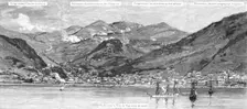 The Civil War in Chili, The Battle outside Valparaiso 1891. Creator: Unknown