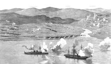 The Civil War in Chili, The Battle of Concon, August 21, 1891 1891. Creator: Unknown