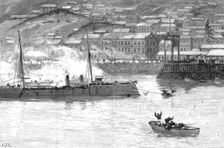The Civil War in Chili, Paying off an Old Score on the "Almirante Lynch" 1891. Creator: Unknown