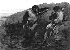 The Civil War in Paris: sailors on the look out, 1871. Creator: William James Palmer