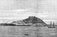 The Civil War in Spain: Alicante, bombarded by the Intransigentes, 1873. Creator: Unknown