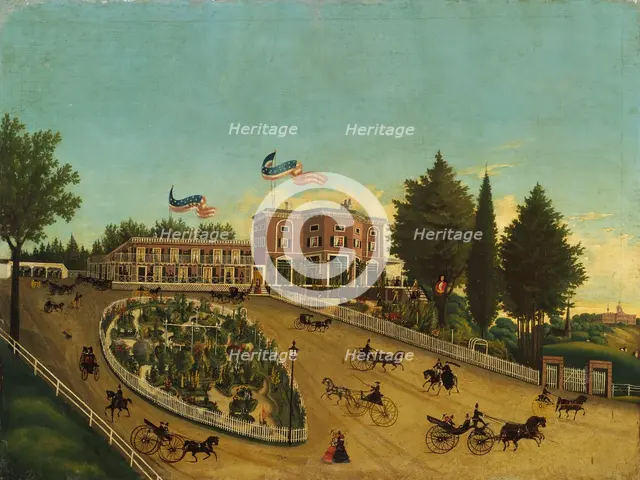 The Claremont, ca. 1855. Creator: Unknown.