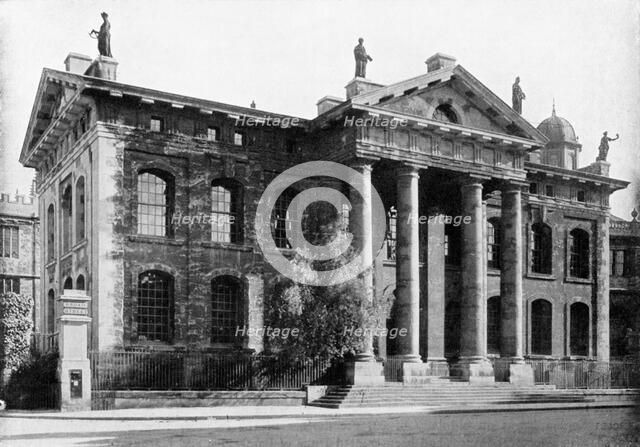 The Clarendon Building, Oxford, c1920. Artist: WF Taylor